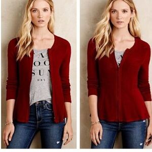 Anthropologie Angel of the North cardigan